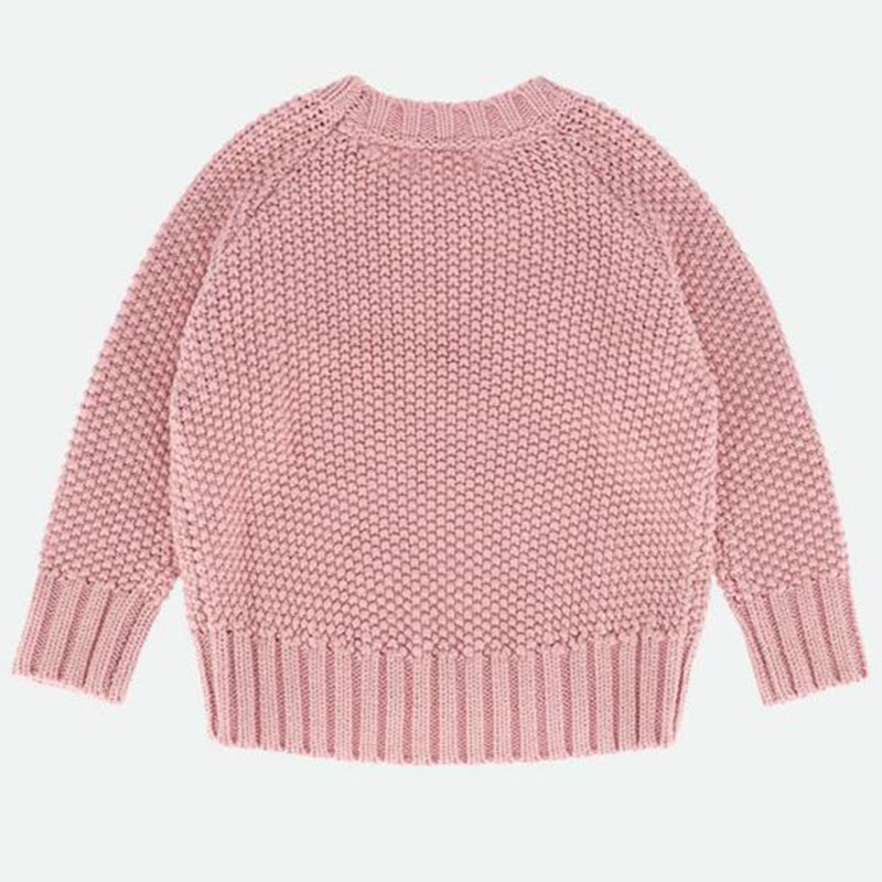 Crew neck Long sleeve Winter Top Knitted Pullover Kids Children Girl Boy Clothes Clothing pullover sweater