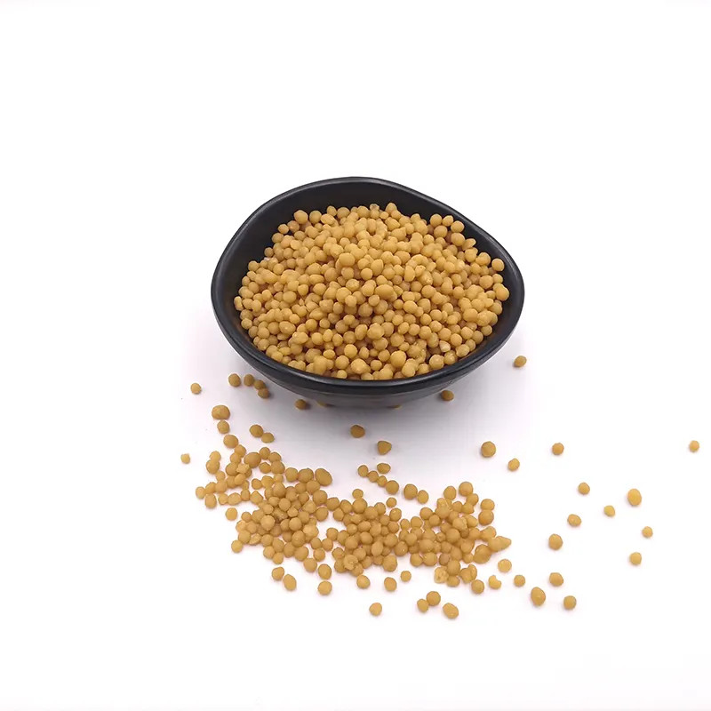 Yellow Granular 18 46 0 Dap Fertilizer CAS 7783-28-0 Customized Color