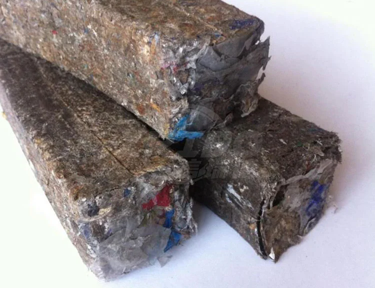 Plastic RDF Cube Briquette Press Machine Cloth RDF Briquette Machine