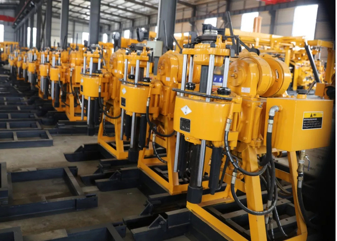 Full Hydraulic Crawler Type Hydraulic Rock Core Drilling Machine