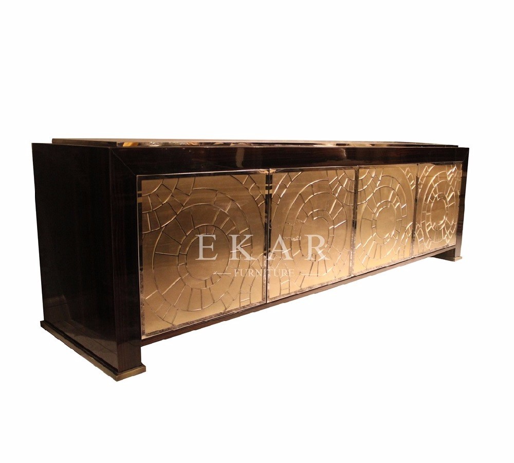 Living Room Simple Design Wood Cabinet Modern Tv Stand W009H12A