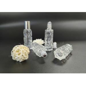 Frosted Roll On Bottles 30ml Packaging Transparent With Screw top