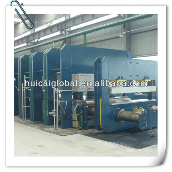Rubber Tread Making Press with 1.5KW 75KW Power Jaw Type Rubber Vulcanizing Press