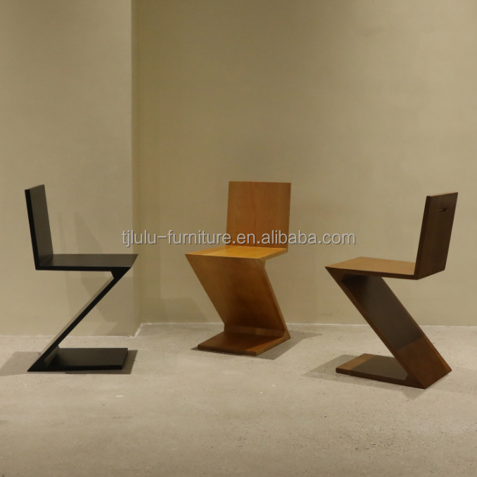 Mail Packing N Modern Nordic Style Z Wood Stacked Chairs for Home Furniture in Dining Room of Restaurant and Coffee Shop