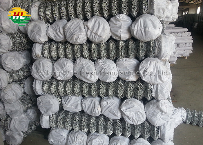 9.8 Ft High 60 X 60 Mesh 9 Gauga Galvanized Chain Link Fence