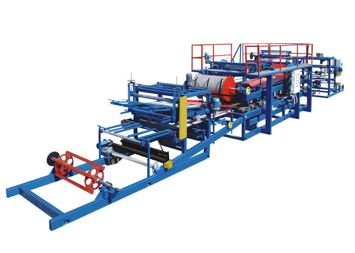 Continuous Polyurethane Sandwich Panel Forming Machine High Productivity