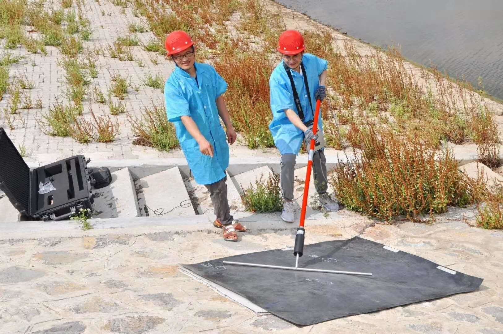 0.6kV Geomembrane Leak Detector HUATEC Non Destructive Testing Equipment