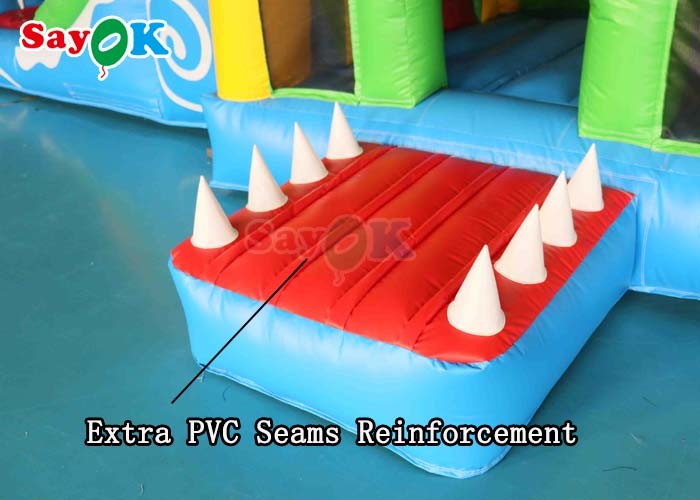 Inflatable Slip And Slide Inflatable Bounce House Kids Jumping Bouncy Castle Combo Slide