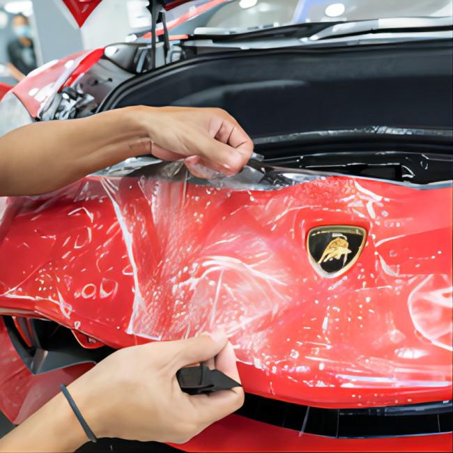 Automotive Paint Protection Film Self Healing TPU Material 130μM