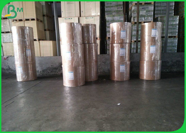 Uncoated Type 100gsm 120gsm Food Grade Brown Kraft Paper For Paper Bag 