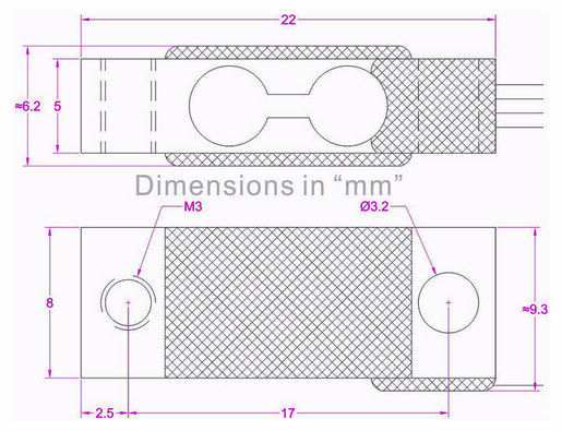 smallest weight transducer 2kg 5kg
