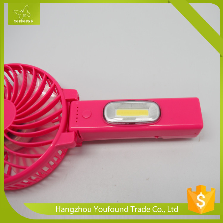 BS-5501C CE Mini Usb Fan WIth COB Light