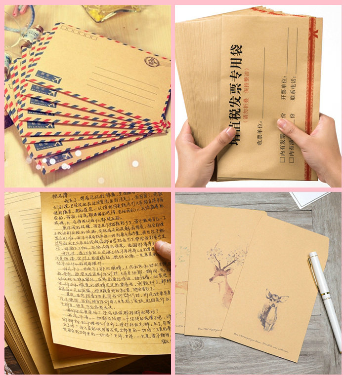  90gsm Natural Kraft Paper For Making Envelope 42inch x 42inch High Strength
