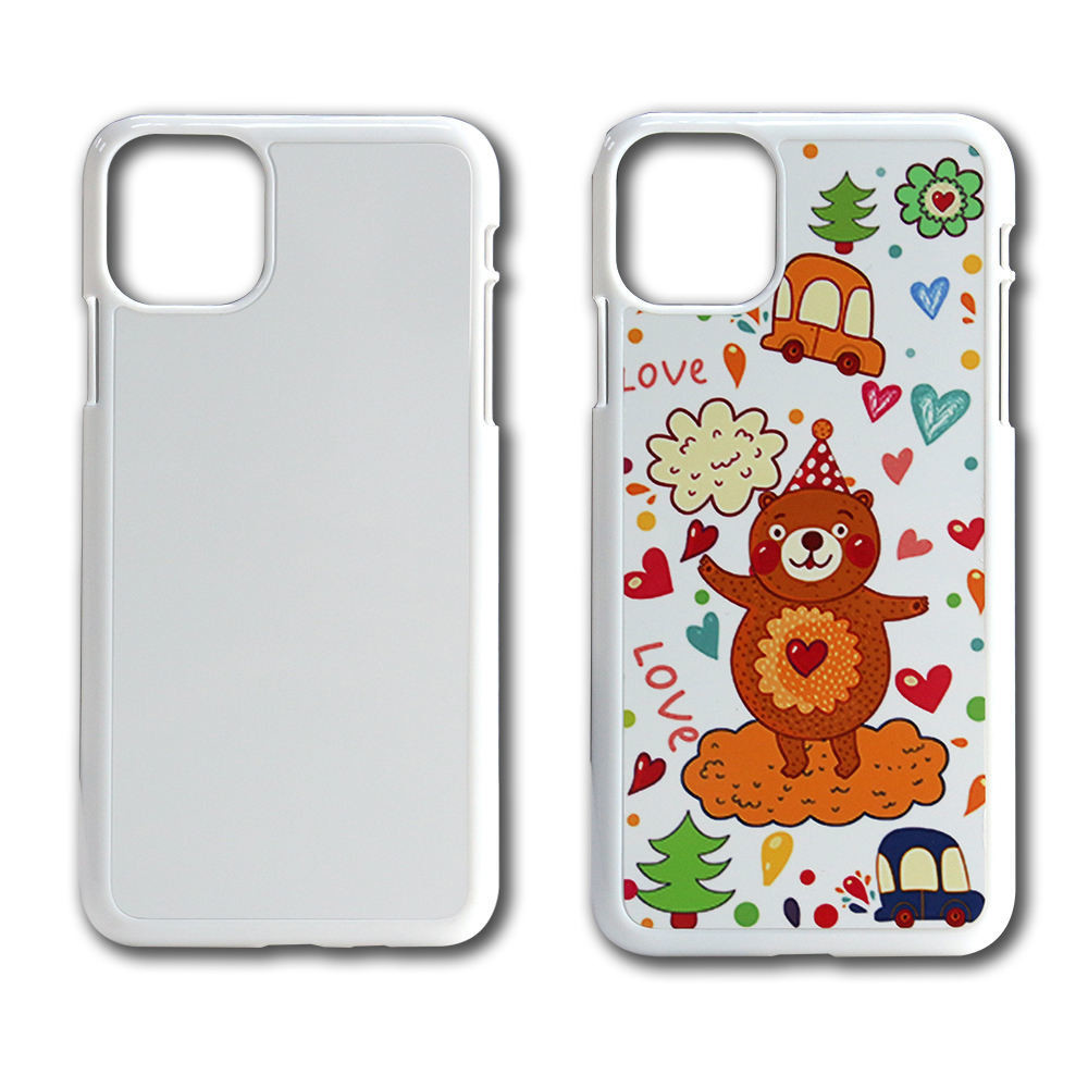 Shockproof PC Plastic Sublimation Blanks Phone Case For IPhone 15 14 13 Pro Max