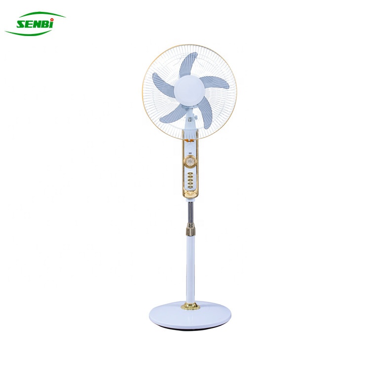 Solar Power 12v Dc Stand Fan 16 Inch Long Service Life With 3 Speed Setting