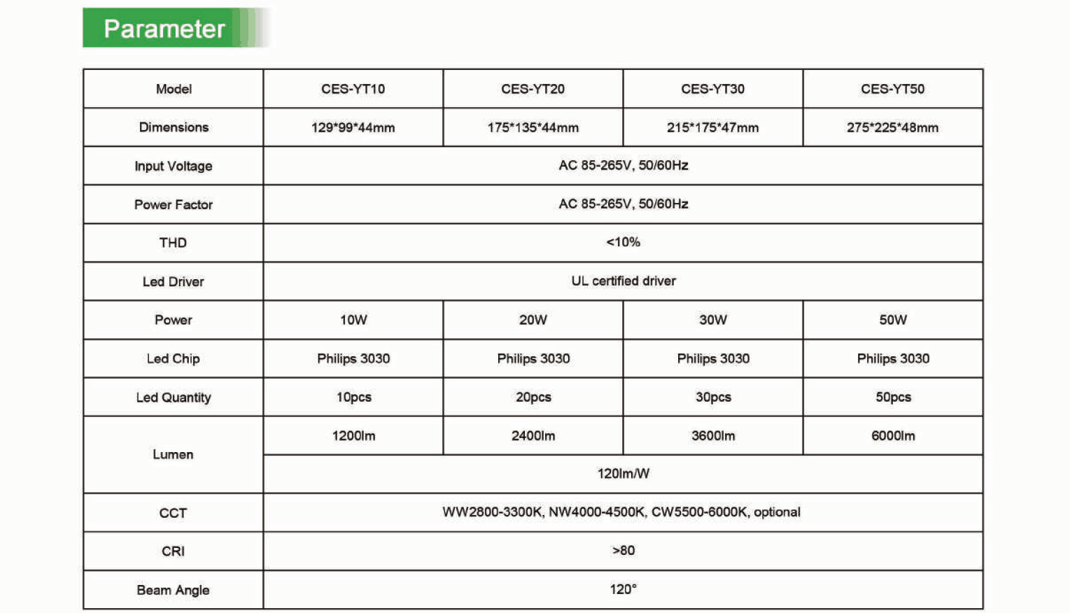 CESP CE ROHS CA FC EMC IP66 listed 20W flood light Professional manufacturer