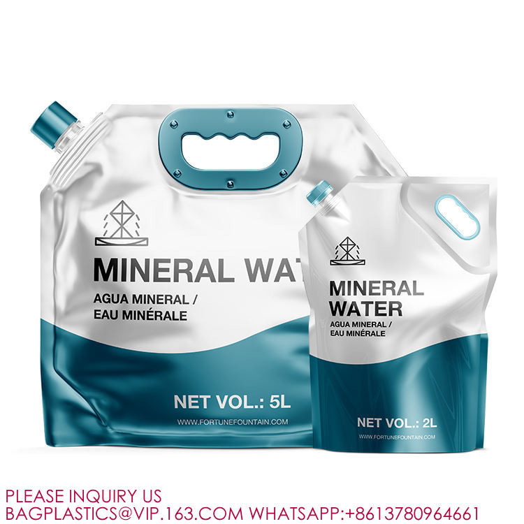 Custom Print Recyclable Refillable Mylar Standup Spout Pouch Bags Shampoo Cosmetics Pack