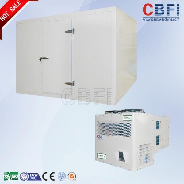 Quality 5HP - 50HP Semi Hermetic Piston Freezer Cold Room For Vegetables / Fruit Storage for sale