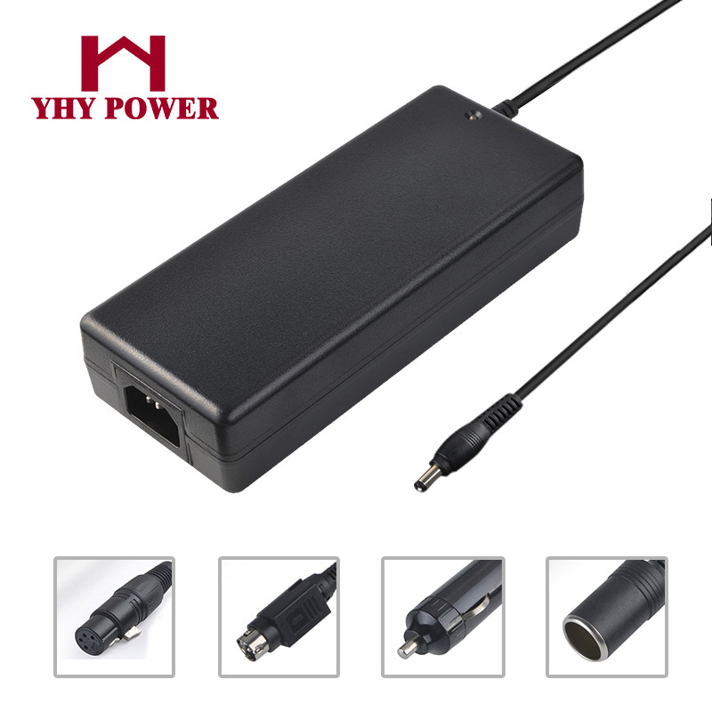 Desktop 24 Volt Ac Power Adapter , AC DC Universal Adapter With AC Power Cord