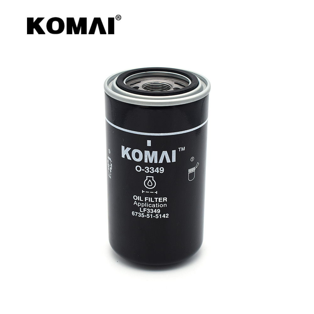 600-212-1231 P551230 LF345 Komatsu 6D95 Engine Spin - On Oil Filter Replace