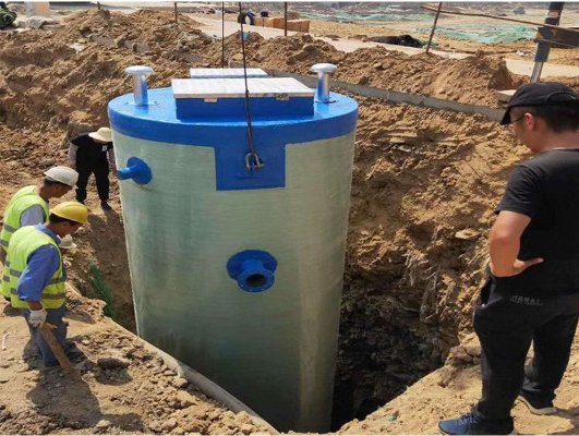 Industrial Sewage Treatment Prefabricated Pump Station Flood Control Project