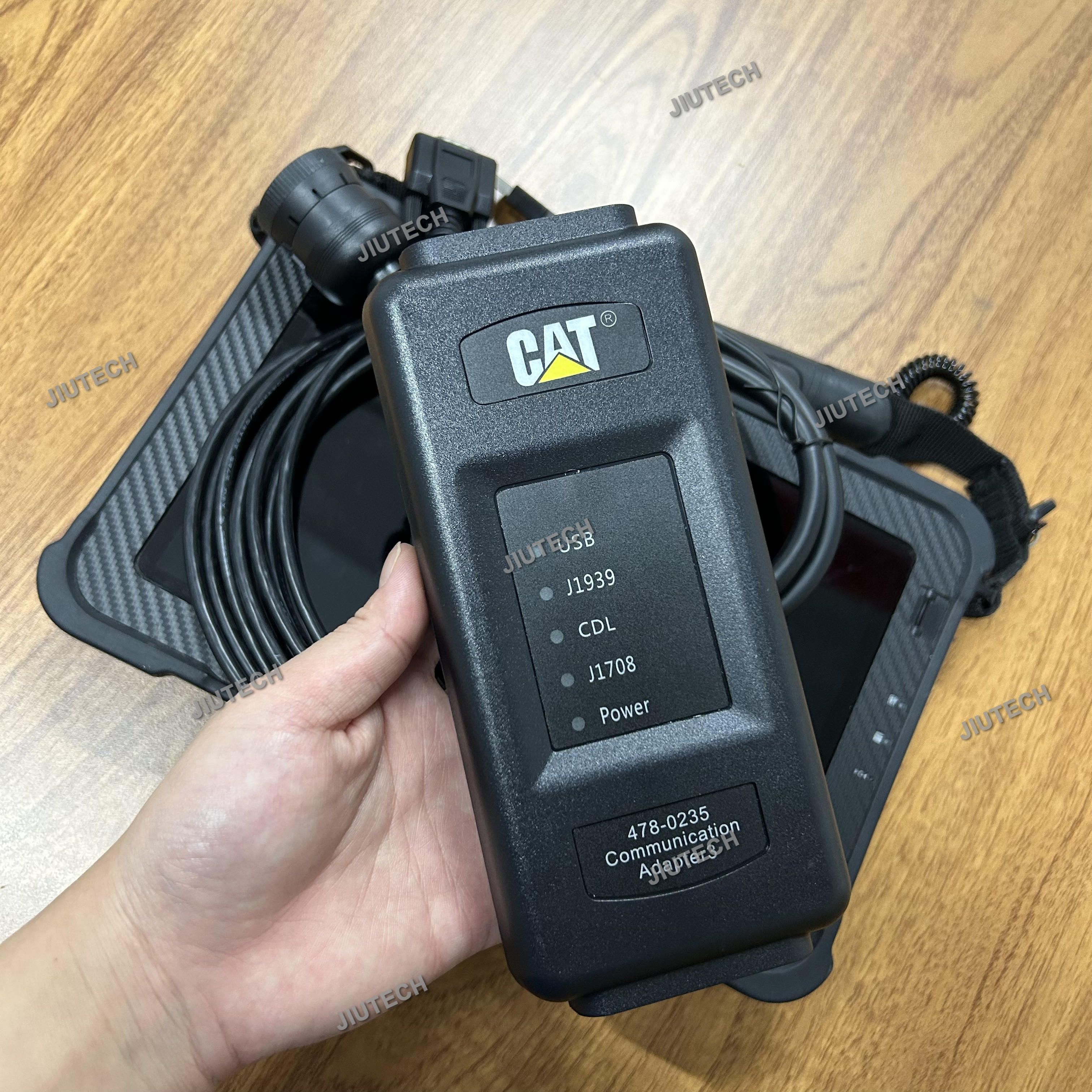 2023A ET4 478-0235 Diagnostic Tool For Caterpillar Communication Adapter Truck Excavator Testing Scanner+CF19 laptop