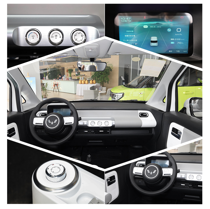 Pure Electric Mini Car WULING Air EV Long Range For Women