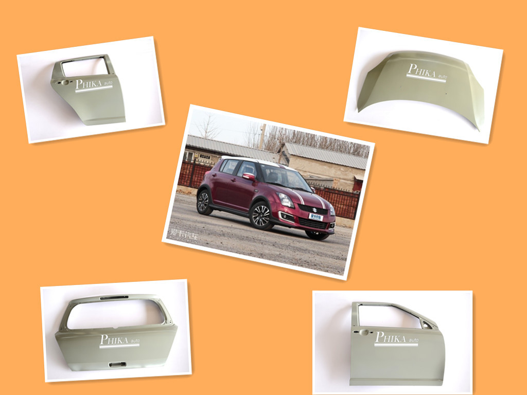 Metal Left and Right Car Fender Replacement For Suzuki Swift 2010 Suit To South East Asia Market