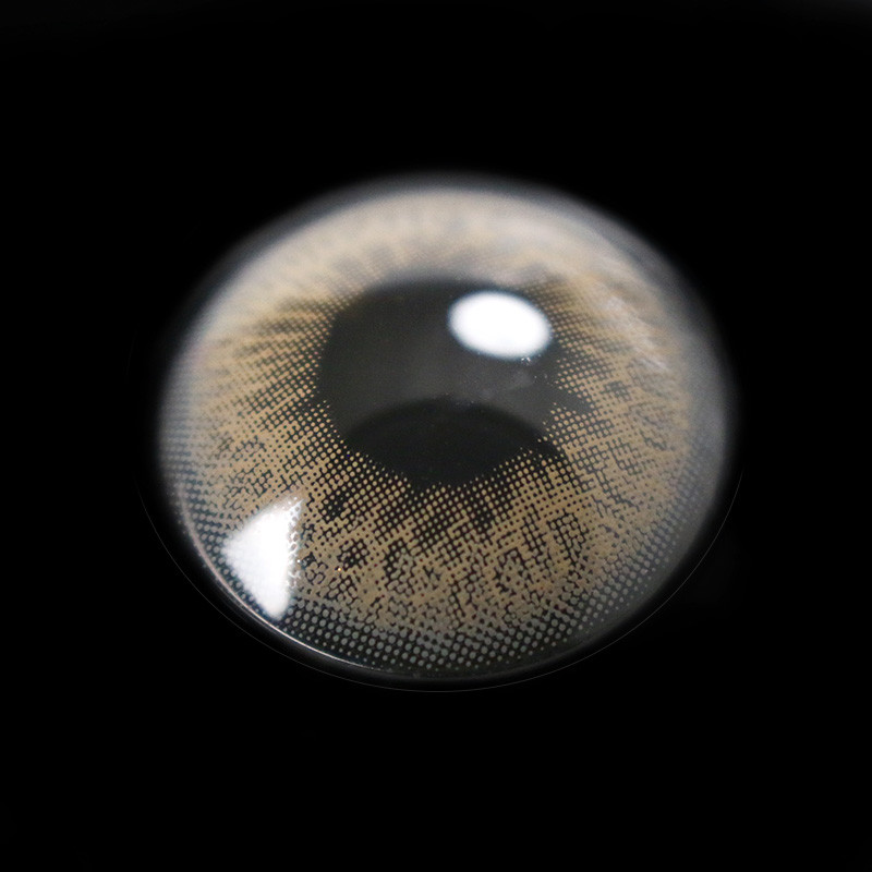 Big Diameter Colored 14mm Contact Lens Peggy Gray Blue Green For Halloween