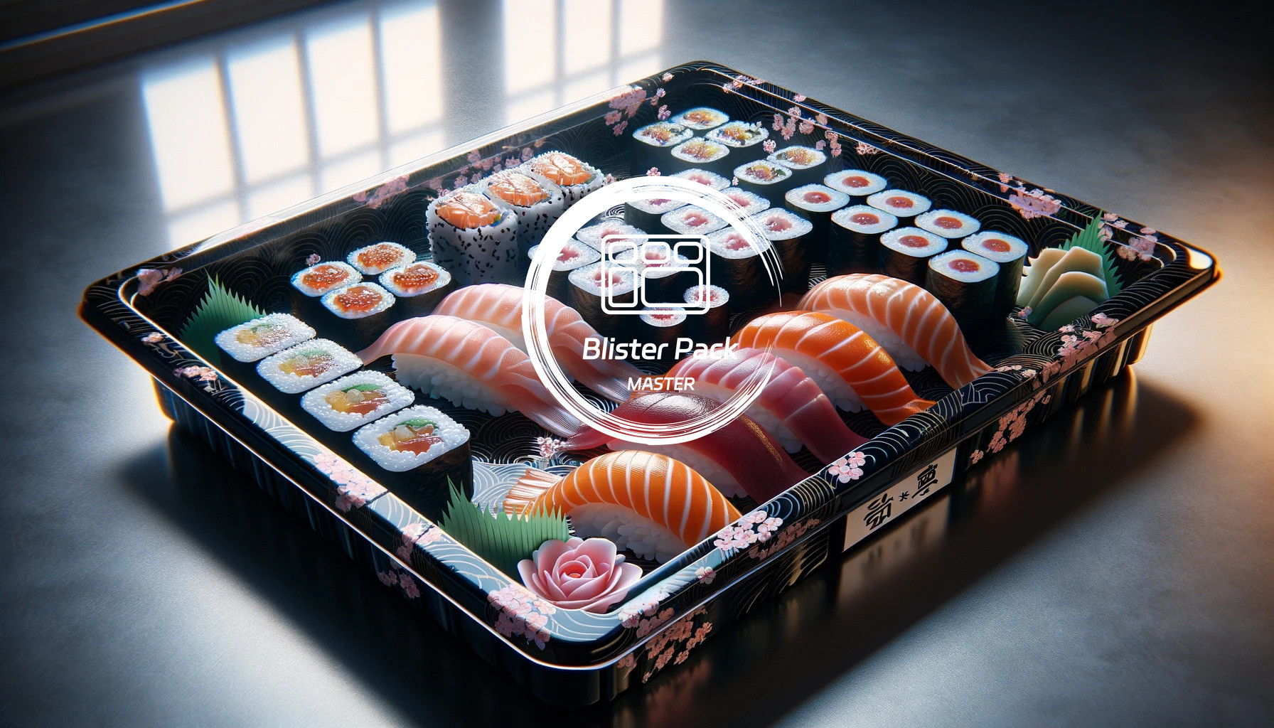Disposable Round Take Away Sushi Box Container For Fresh Dining Experience