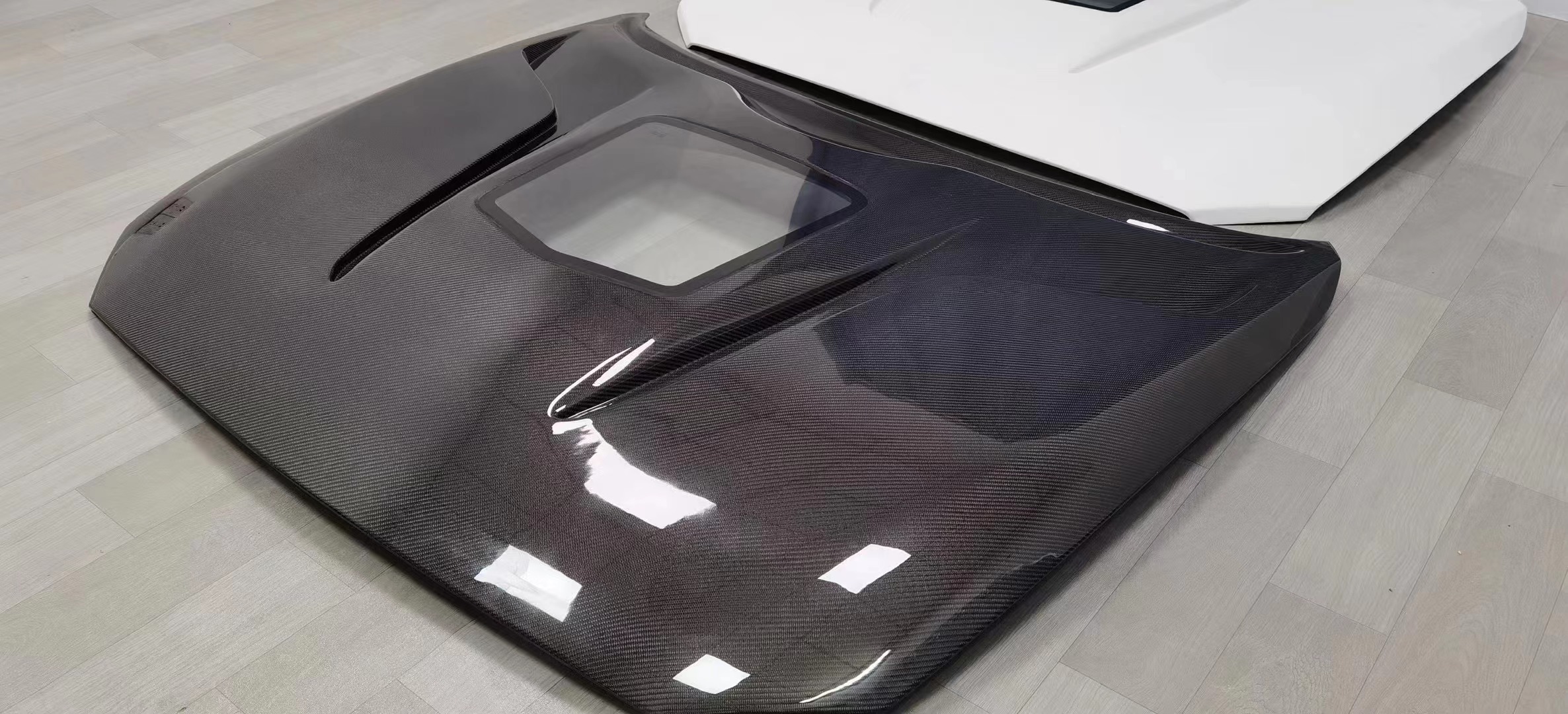 IMP Style Carbon Fiber Hood ForBMW M2 2 Series F22 F87 Carbon Fiber Engine Cover Engine Hatch Cover
