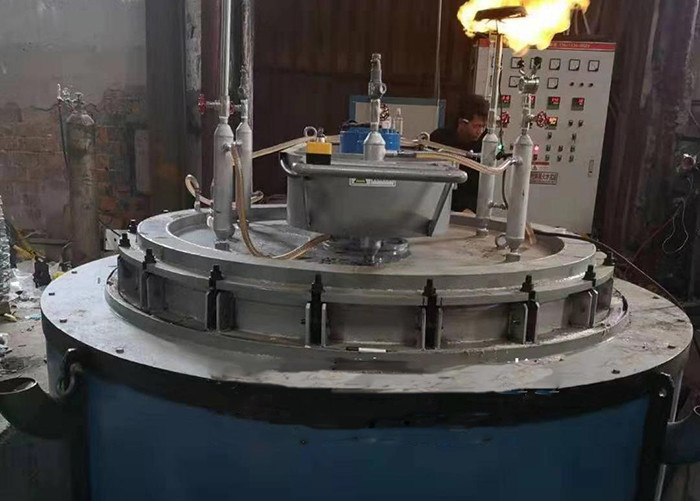 Industrial Vacuum 90kw Pit Type Gas Nitriding Furnace For Carbon Steel Parts