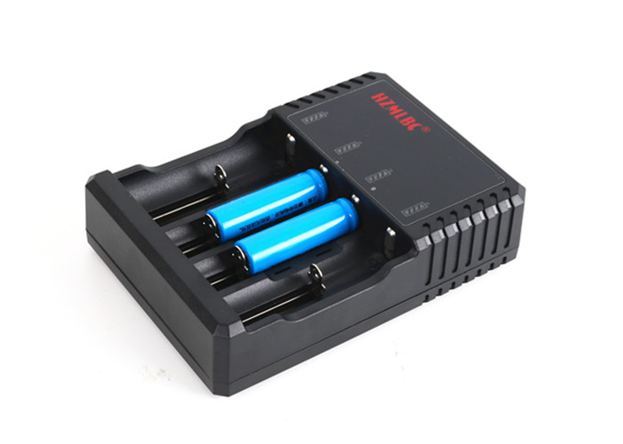 Dual 3.6 V Lithium Ion Battery Charger , 1 Cell To 4 Cell Li Ion Battery Charger