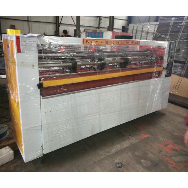 Semi Auto Thin Blade Slitter Scorer Machine For Corrugated Paper