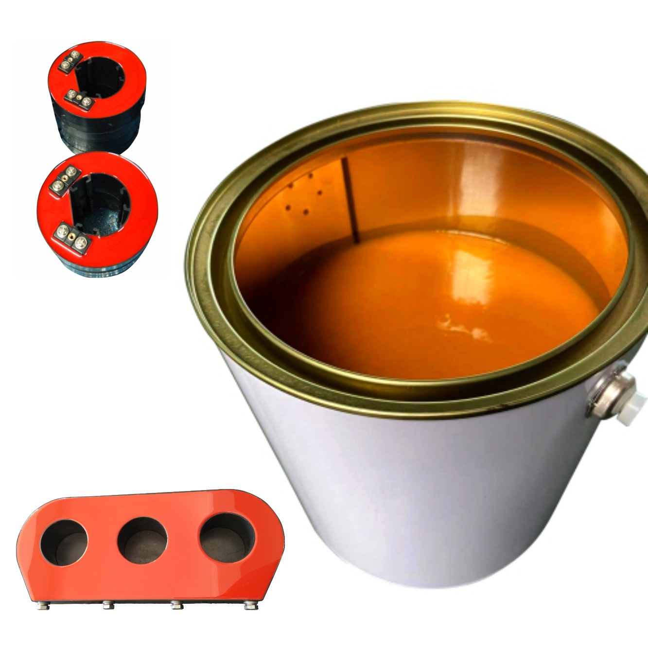 Prefilled Red Color Transformer Epoxy Resin Electrical Insulator Liquid for Dry Type Transformers
