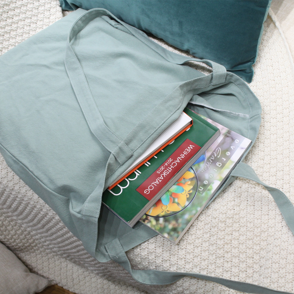100%Cotton Tote Bag Custom Reusable Shopping Bag