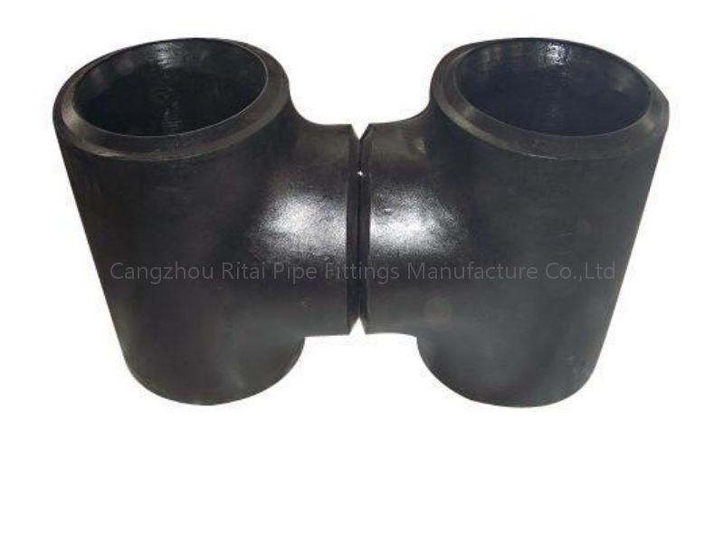 SW Reducing Tee 1/2 Inch , STD SCH80 SCH160 Alloy Steel Pipe Fittings Straight
