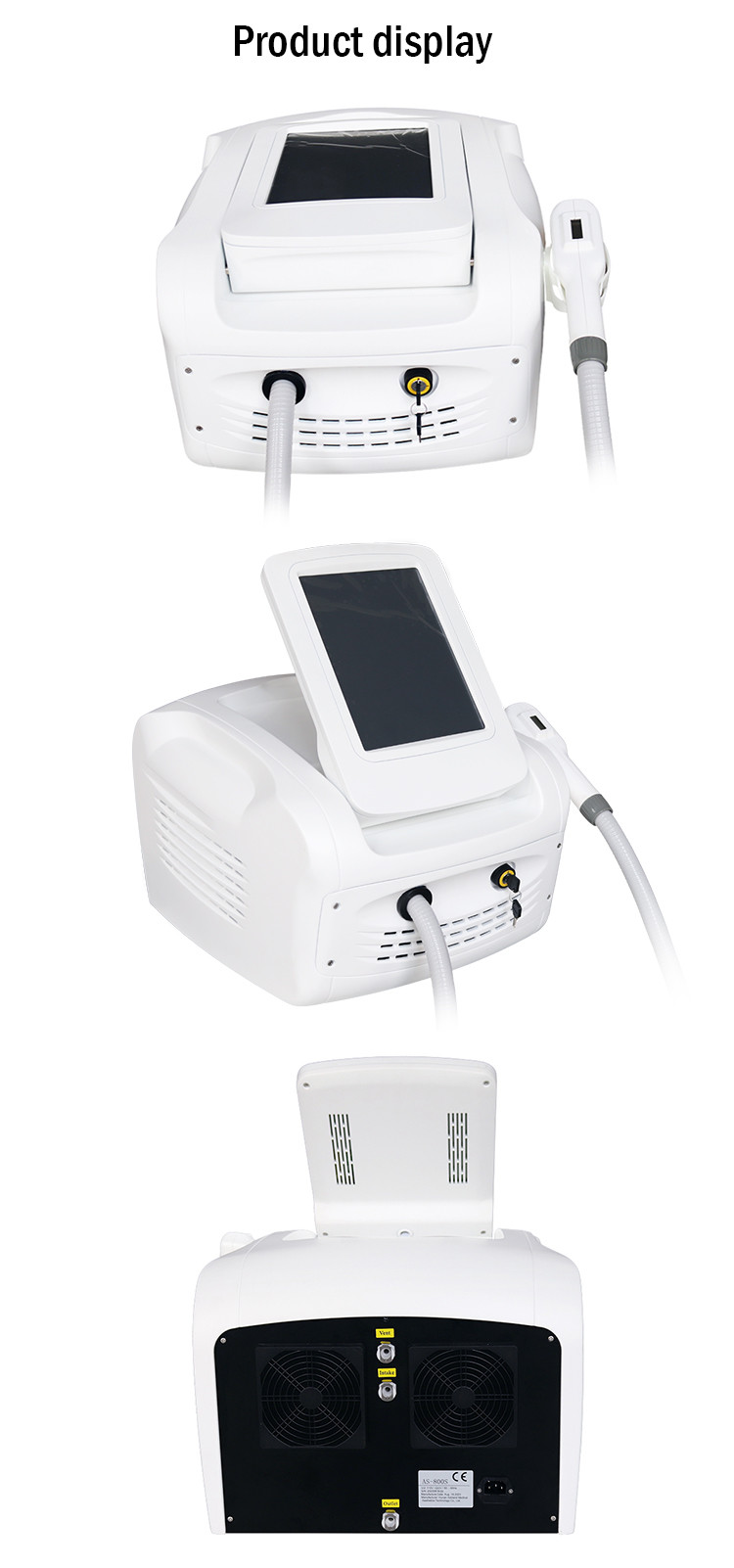 Portable Hair Removal Laser Machine With ABS Case - Effective Solution