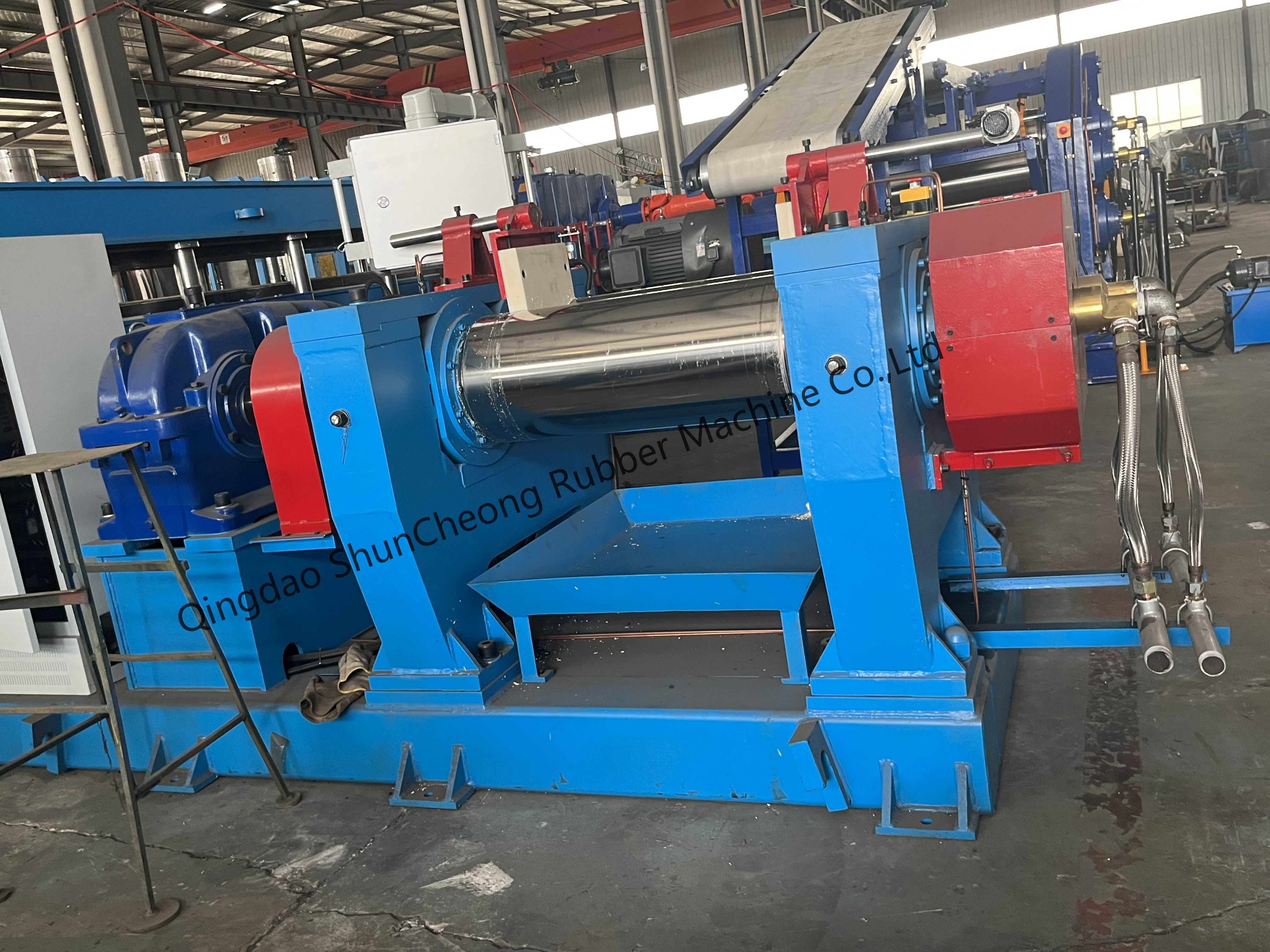 Advanced Control Systems2 Roll Rubber Mixing Machine , 16" Open Rubber Mixing Mill Customization