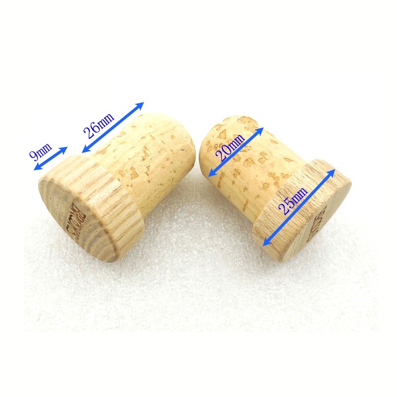 Wooden stopper for wine bottle Natural Wooden Cork Stopper Wine Bottle Stopper