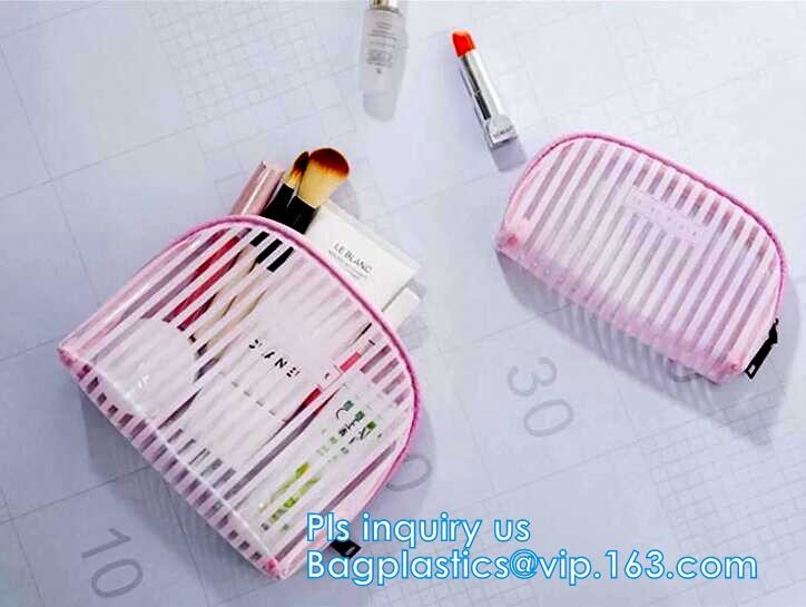 Women Travel Make Up Cosmetic Pouch Bag Clutch Handbag Casual makeup organizer pouch necessaire box, drawstring packs