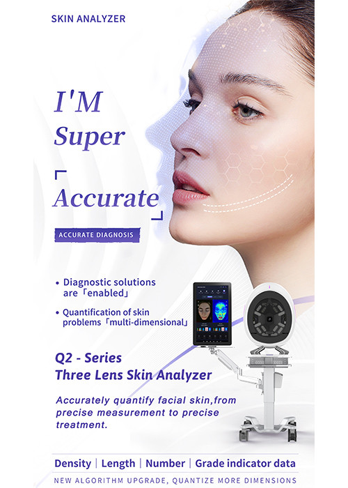 Full Face Skin Analyzer Machine / Facial Scanner Skin Analyzer Device