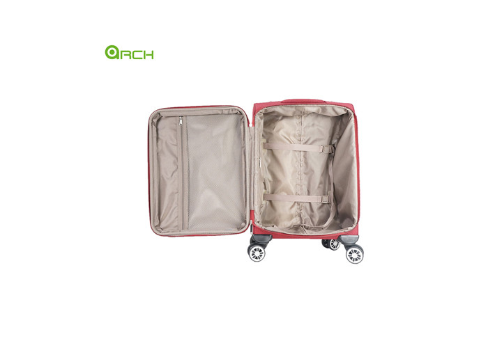 Snow Flake Soft Sided Luggage with Flight Wheels