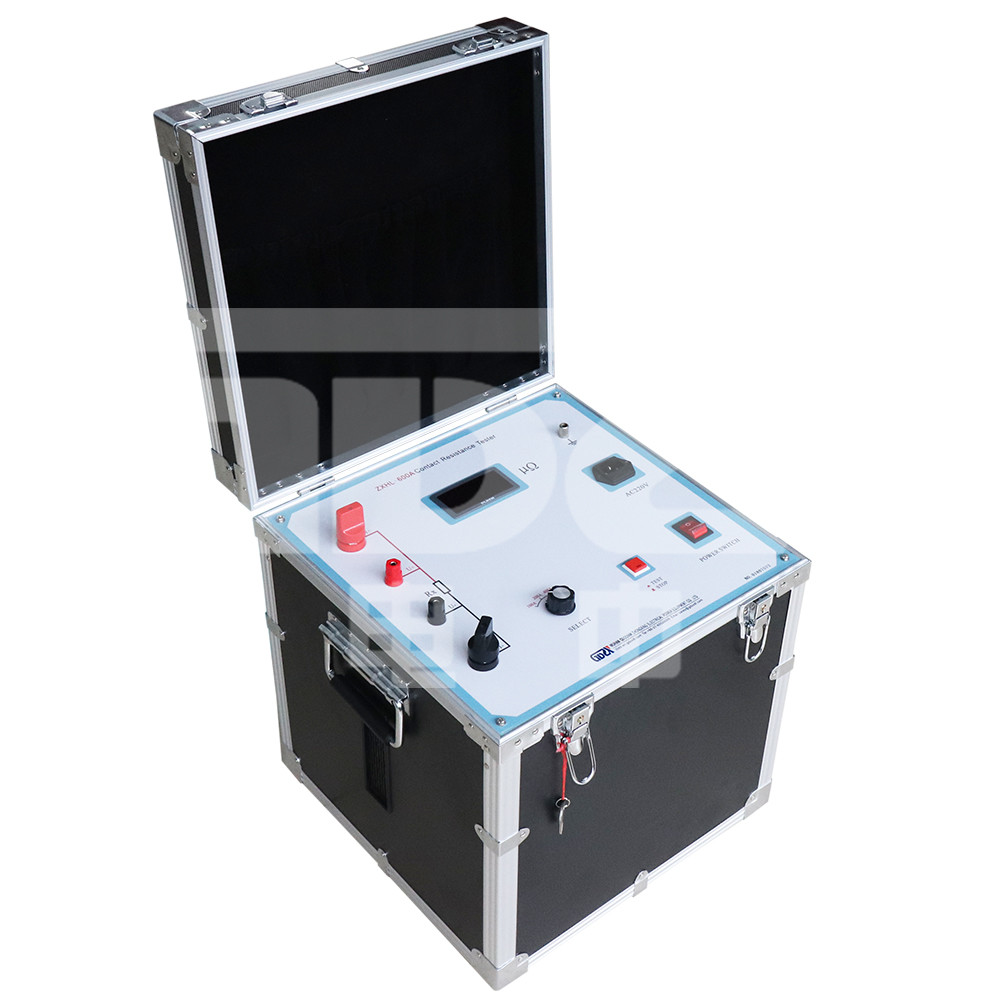 ZXHL-600A DC 600A Contact Resistance Tester For Measurement of Switchgear Circuits