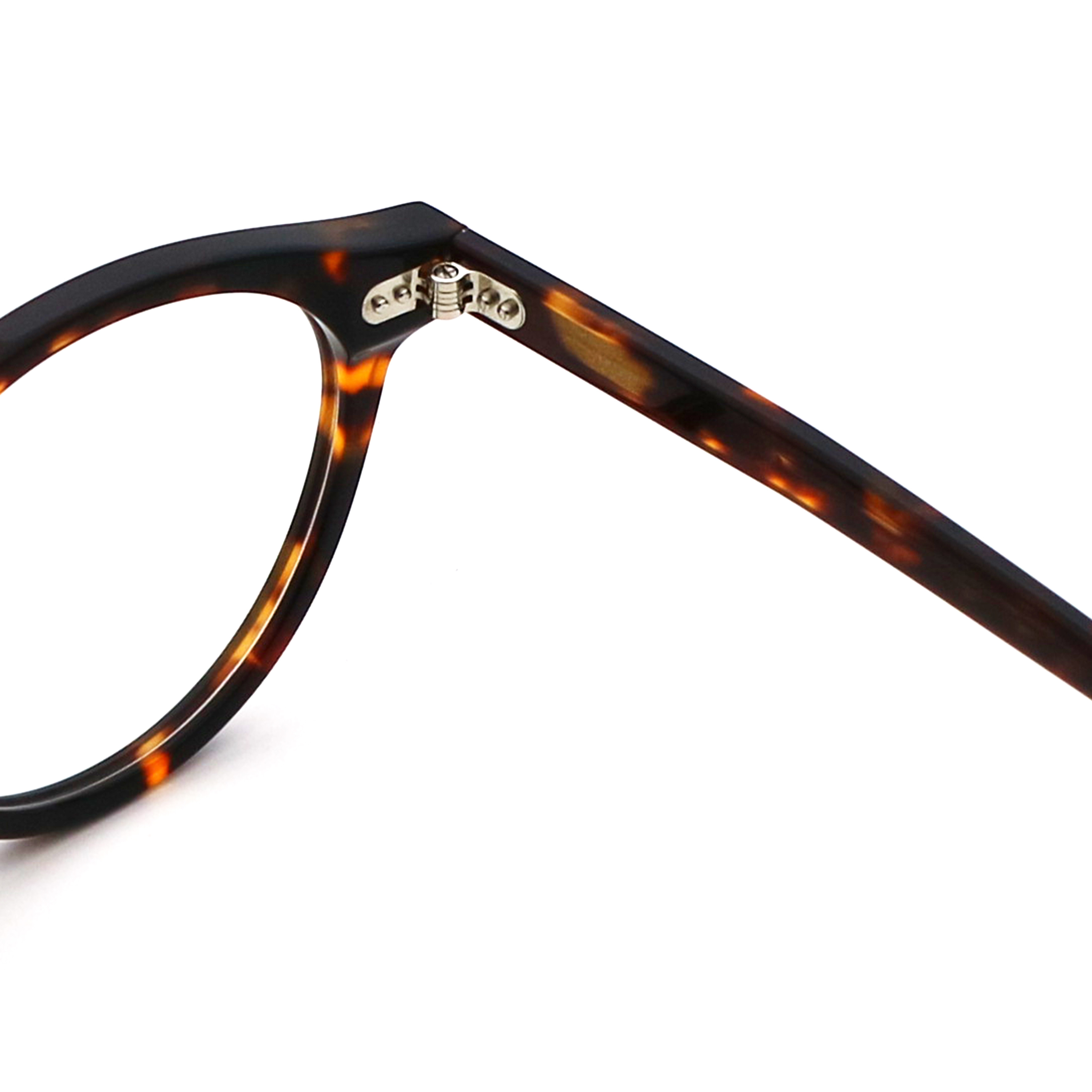 Multicolored Classic Elliptic Acetate Optical Frame Glasses MR 98615