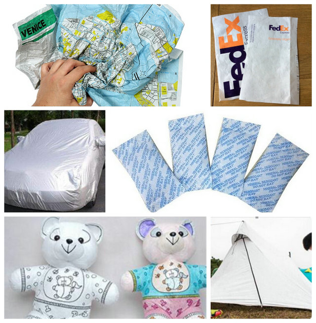 Factory Price Eco Friendly 1025D Tyvek Printing Paper / Fabric paper For World Map