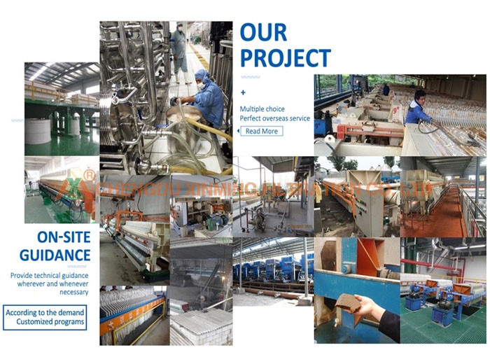 Functional Automatic Filter Press Equipment In Project WasteWater Treatment