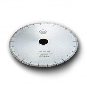 China Diamond Powder Alloy Steel D400mm Saw Blade for Silent Wet on Quartz Stone Cutting on sale