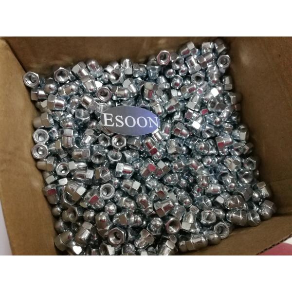 DIN1587 Hexagon domed cap nuts GB802-88 Zinc plated surface M3-M36