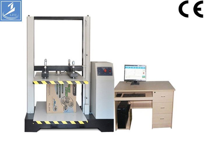 Box Compression Corrugated Carton Resist Compression Tester 220V 550KG Precision